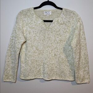 Vintage Rico Cotton Cropped Sweater